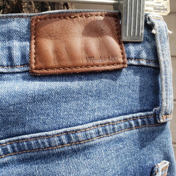 Madewell 10" High-Rise Skinny Jeans with Button-Front - Picture 7 of 8